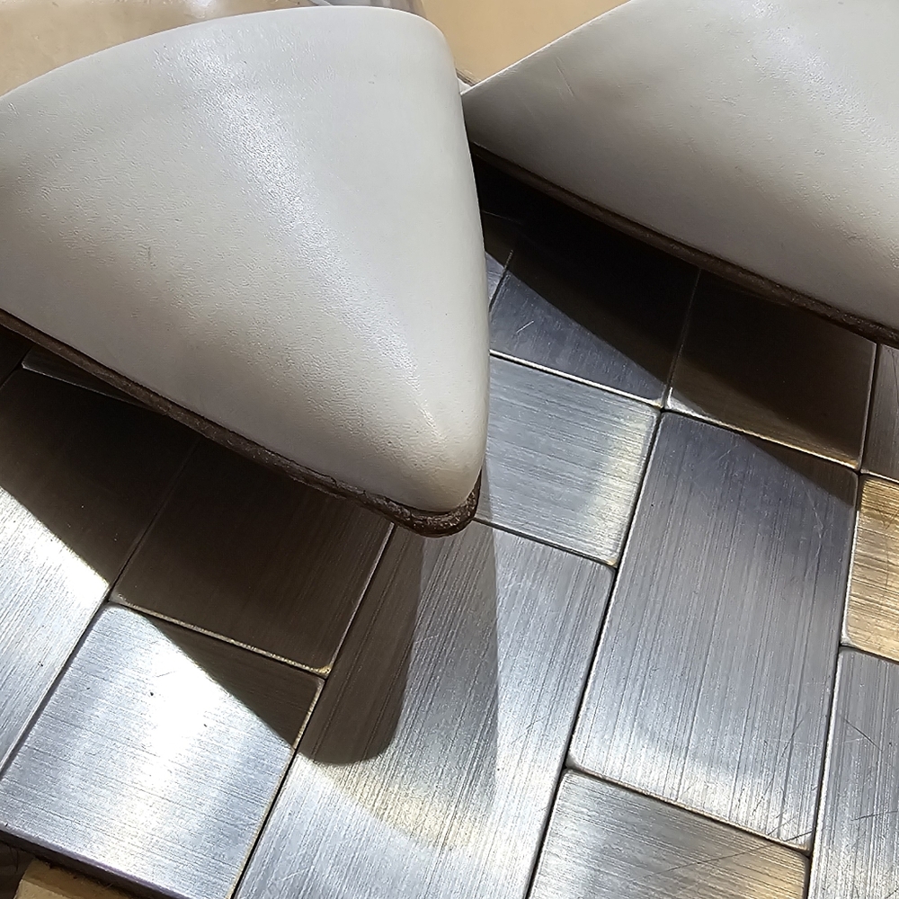 GIANVITO‎ ROSSI PVC/LEATHER PUMPS - Picture 9 of 15